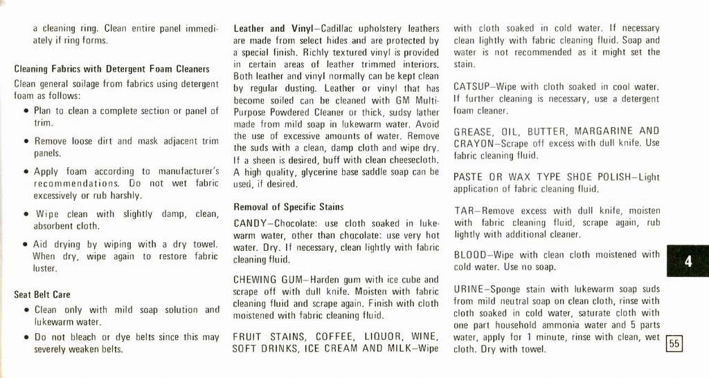 1973 Cadillac Owners Manual Page 37